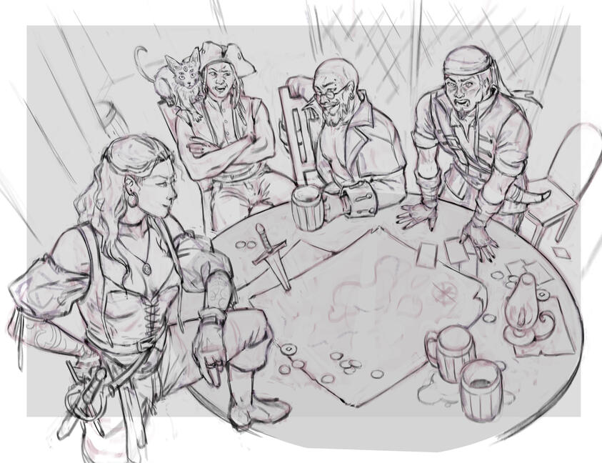 sketch linework