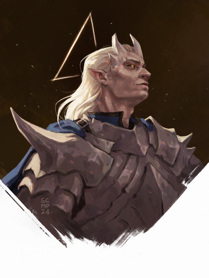 Draal, Aasimar Paladin OC