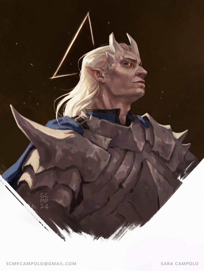 Draal, Aasimar Paladin OC