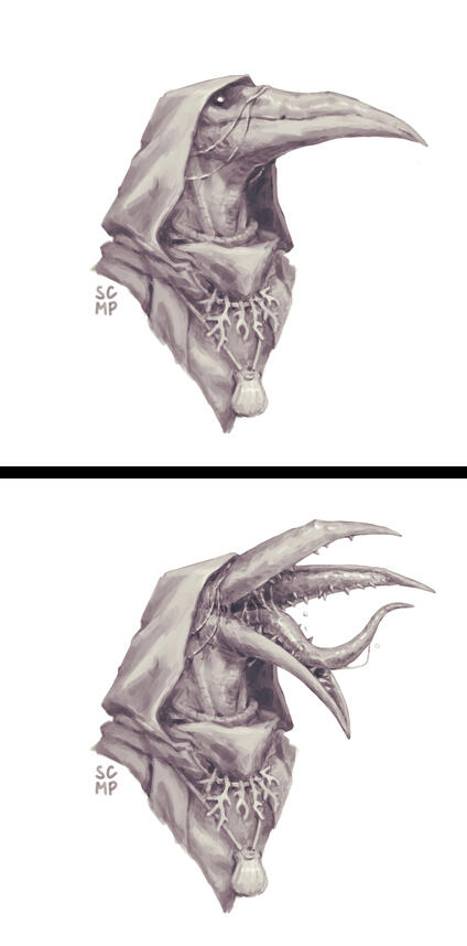 Oniz&#39;Lac sketch, OC